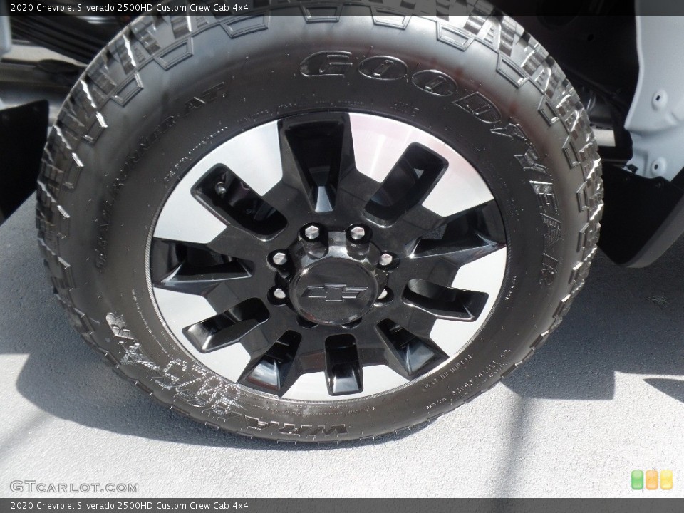 2020 Chevrolet Silverado 2500HD Custom Crew Cab 4x4 Wheel and Tire Photo #134783682