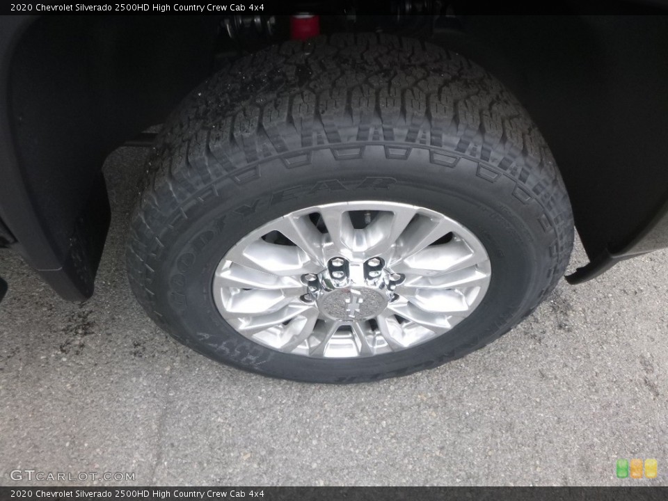 2020 Chevrolet Silverado 2500HD High Country Crew Cab 4x4 Wheel and Tire Photo #134839388