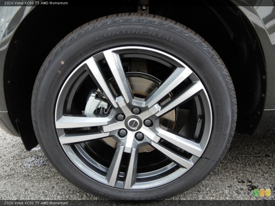 2020 Volvo XC60 T5 AWD Momentum Wheel and Tire Photo #134852030