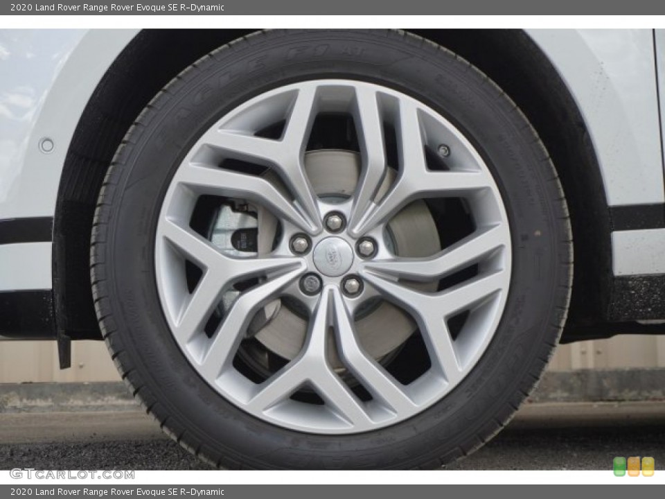 2020 Land Rover Range Rover Evoque SE R-Dynamic Wheel and Tire Photo #134898283