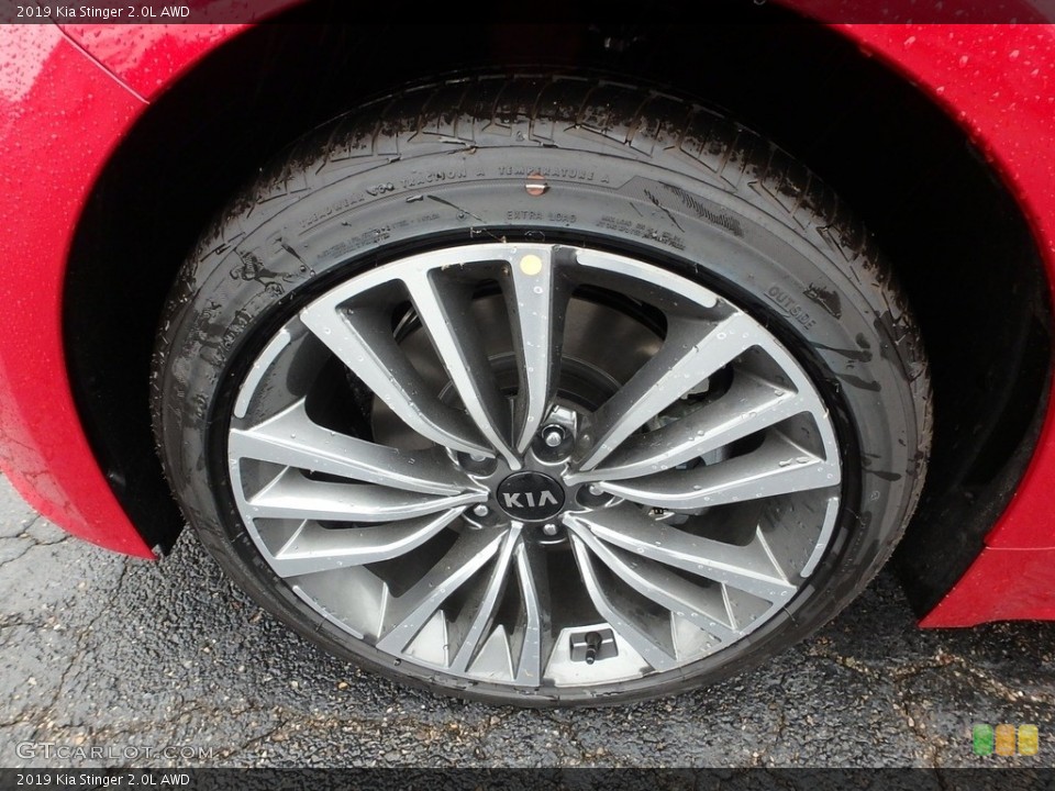 2019 Kia Stinger 2.0L AWD Wheel and Tire Photo #134913014