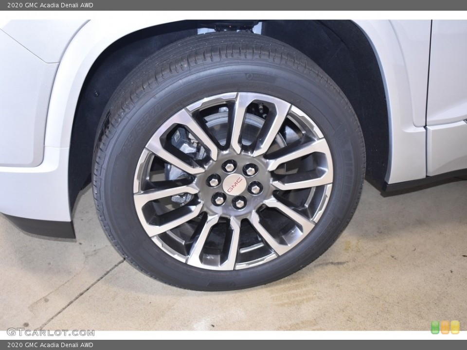 2020 GMC Acadia Denali AWD Wheel and Tire Photo #134917126