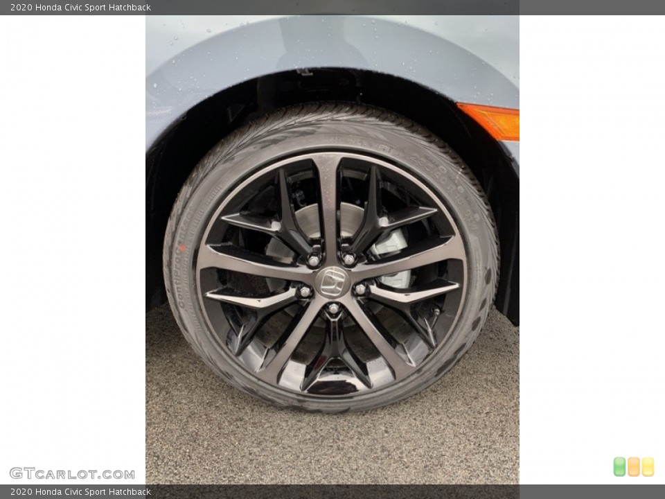 2020 Honda Civic Sport Hatchback Wheel and Tire Photo #134942113