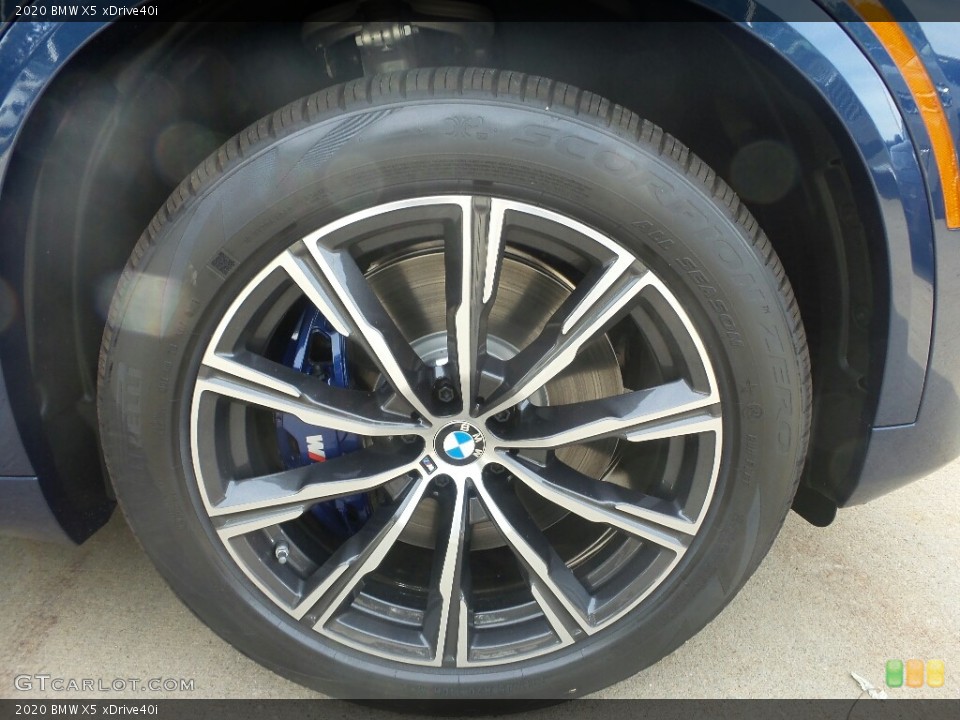 2020 BMW X5 xDrive40i Wheel and Tire Photo #134985260