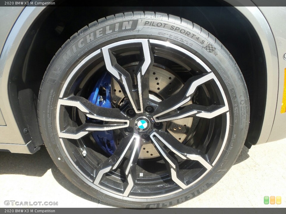 2020 BMW X3 M Competition Wheel and Tire Photo #134985898