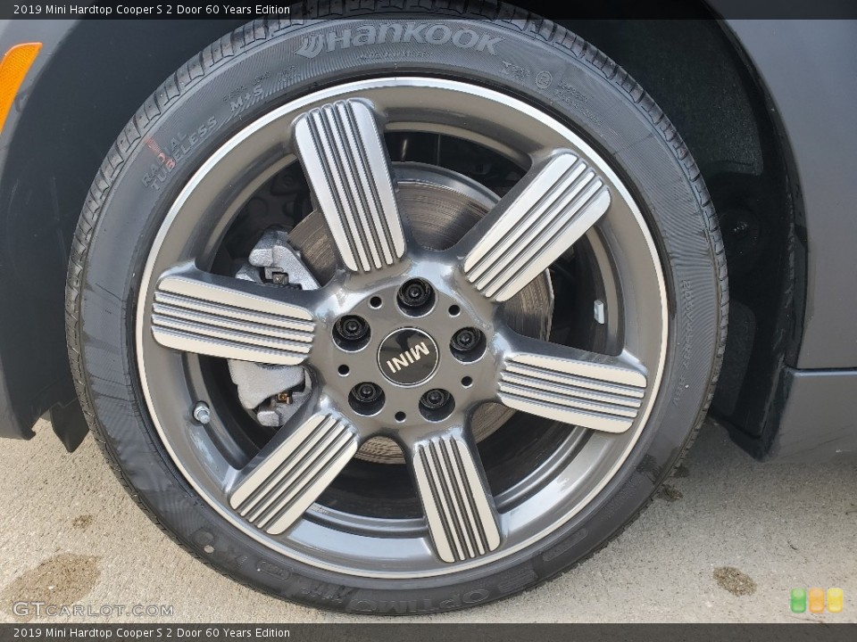 2019 Mini Hardtop Cooper S 2 Door 60 Years Edition Wheel and Tire Photo #135005574