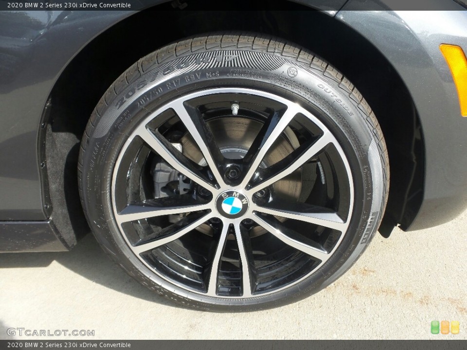 2020 BMW 2 Series 230i xDrive Convertible Wheel and Tire Photo #135005991