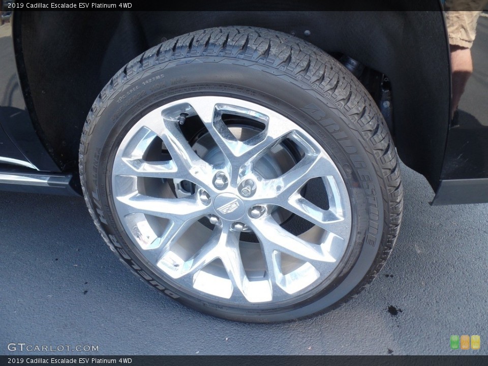 2019 Cadillac Escalade ESV Platinum 4WD Wheel and Tire Photo #135020784