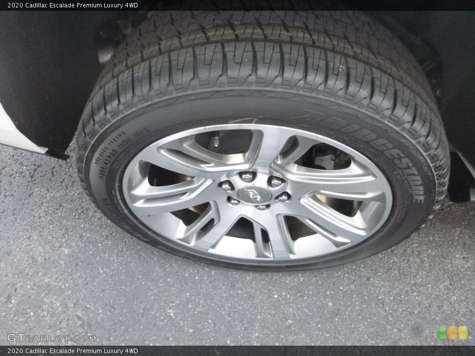 2020 Cadillac Escalade Premium Luxury 4WD Wheel and Tire Photo #135021780