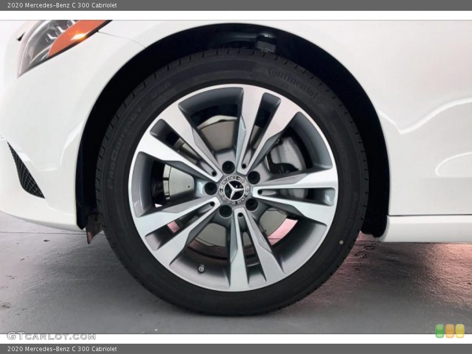 2020 Mercedes-Benz C 300 Cabriolet Wheel and Tire Photo #135032022