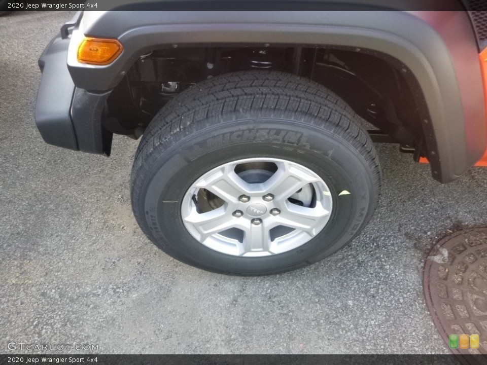 2020 Jeep Wrangler Sport 4x4 Wheel and Tire Photo #135046002