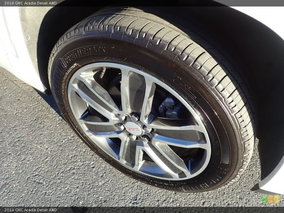 2019 GMC Acadia Denali AWD Wheel and Tire Photo #135063630