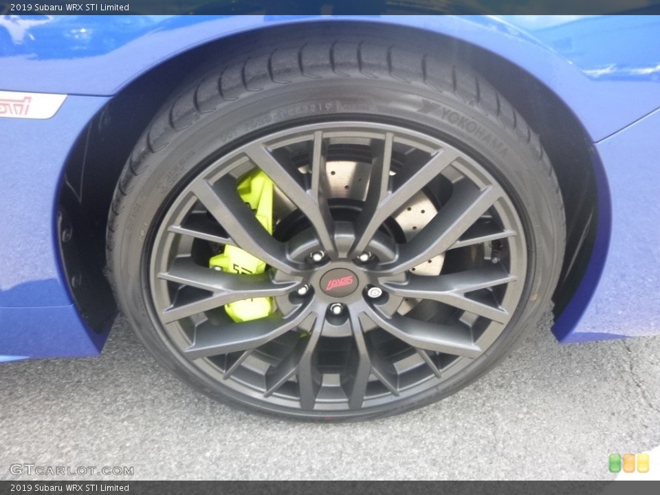 2019 Subaru WRX STI Limited Wheel and Tire Photo #135077740