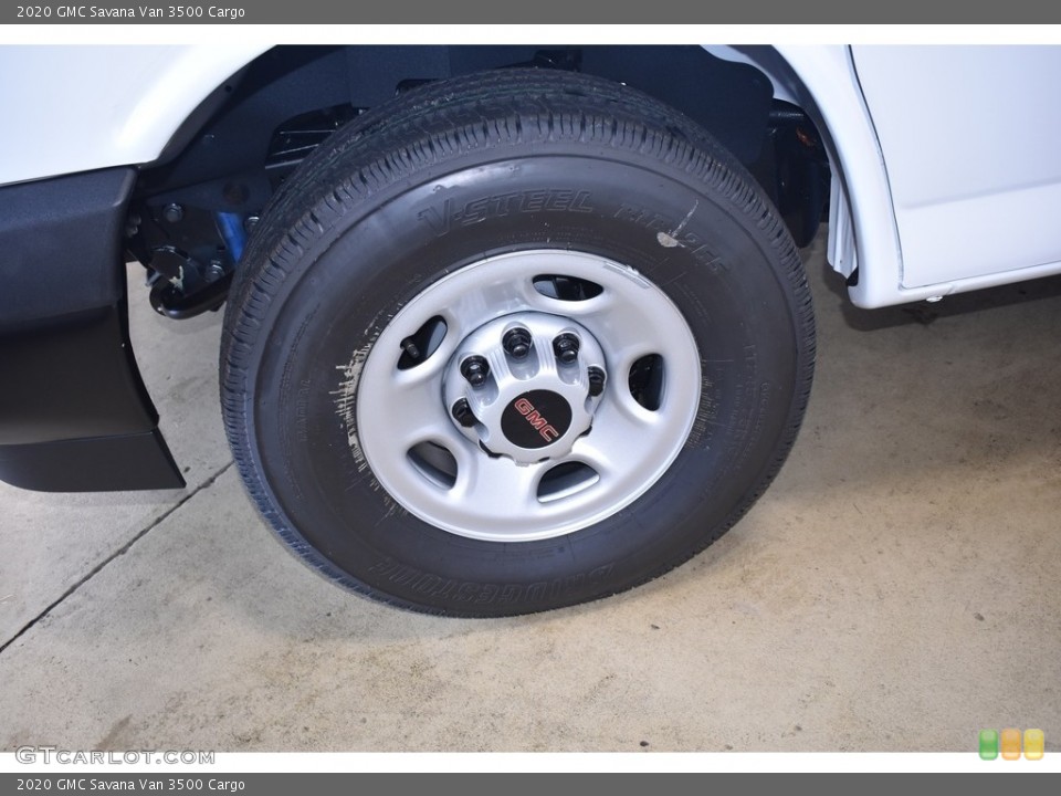 2020 GMC Savana Van 3500 Cargo Wheel and Tire Photo #135157726