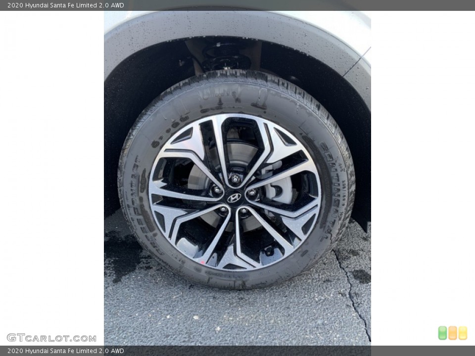 2020 Hyundai Santa Fe Limited 2.0 AWD Wheel and Tire Photo #135158743