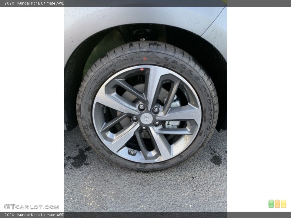 2020 Hyundai Kona Ultimate AWD Wheel and Tire Photo #135160009