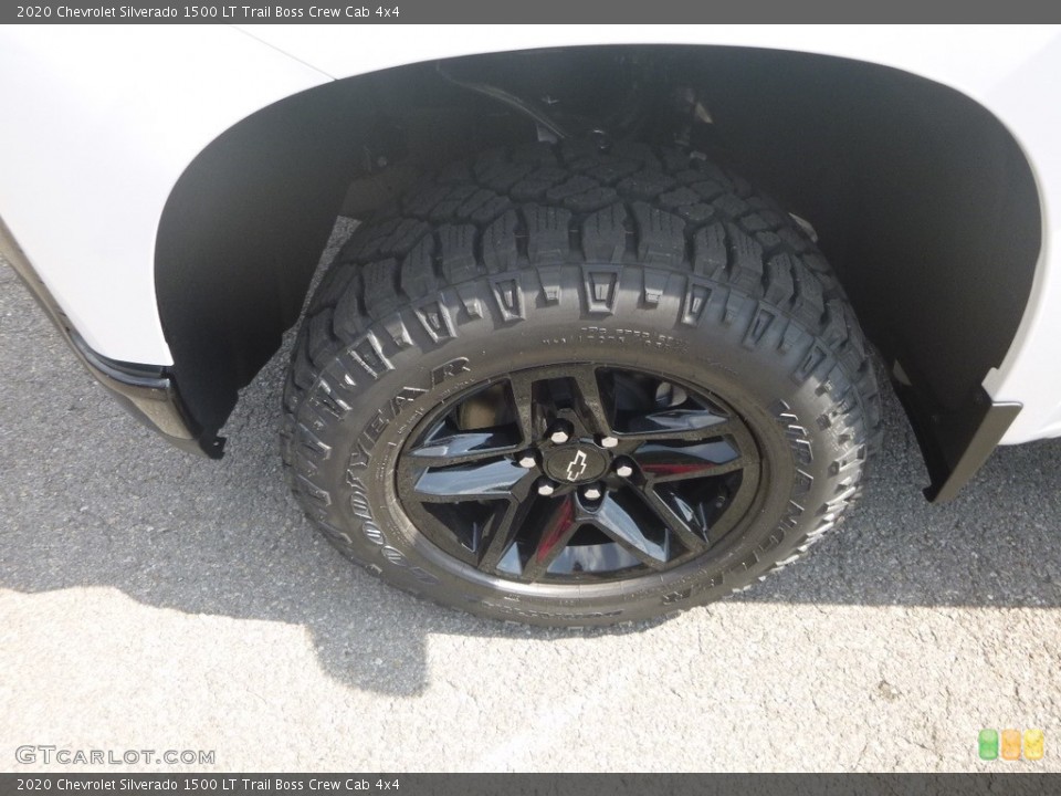 2020 Chevrolet Silverado 1500 LT Trail Boss Crew Cab 4x4 Wheel and Tire Photo #135165568