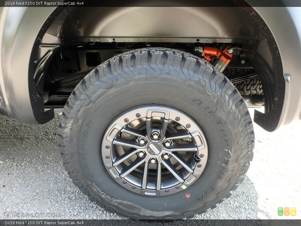 2019 Ford F150 SVT Raptor SuperCab 4x4 Wheel and Tire Photo #135174730