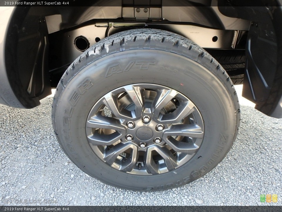 2019 Ford Ranger XLT SuperCab 4x4 Wheel and Tire Photo #135176149