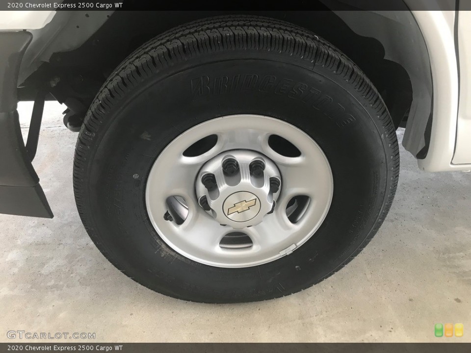 2020 Chevrolet Express 2500 Cargo WT Wheel and Tire Photo #135178822