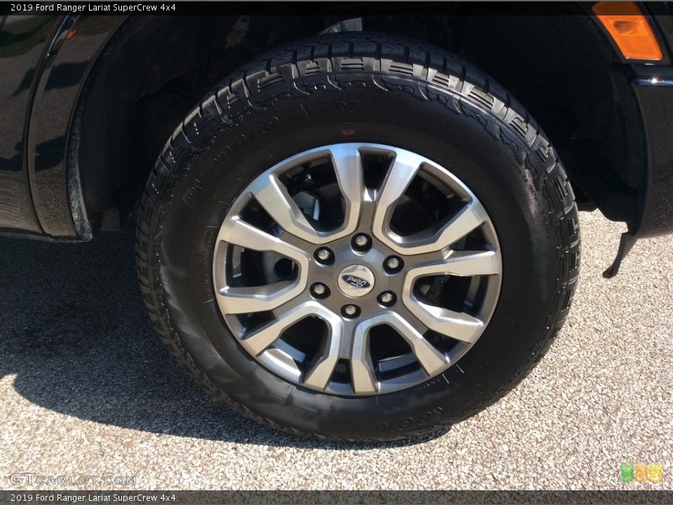 2019 Ford Ranger Lariat SuperCrew 4x4 Wheel and Tire Photo #135199004
