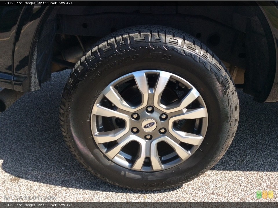 2019 Ford Ranger Lariat SuperCrew 4x4 Wheel and Tire Photo #135199037