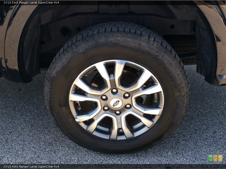 2019 Ford Ranger Lariat SuperCrew 4x4 Wheel and Tire Photo #135199052