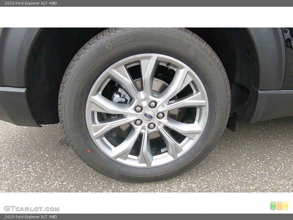 2020 Ford Explorer XLT 4WD Wheel and Tire Photo #135205238