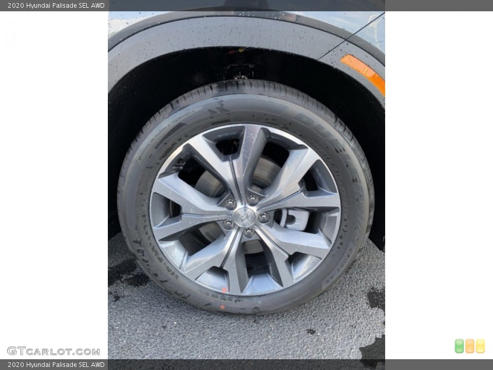2020 Hyundai Palisade SEL AWD Wheel and Tire Photo #135221501