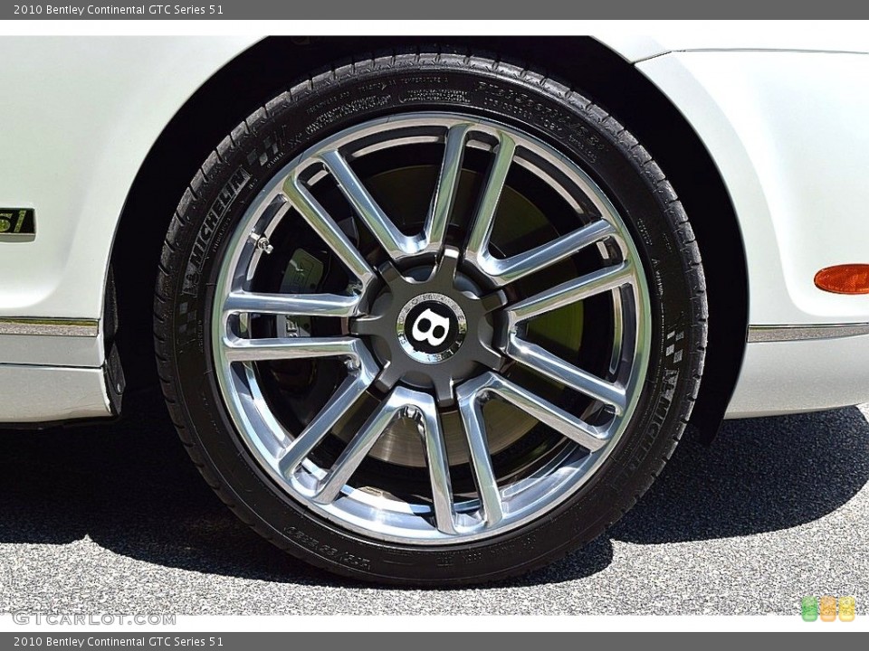 2010 Bentley Continental GTC Series 51 Wheel and Tire Photo #135224040