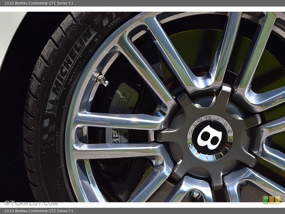 2010 Bentley Continental GTC Series 51 Wheel and Tire Photo #135224049