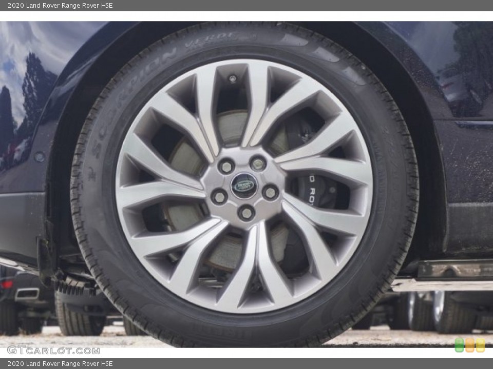 2020 Land Rover Range Rover HSE Wheel and Tire Photo #135235962