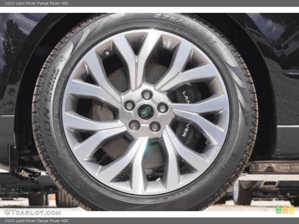 2020 Land Rover Range Rover HSE Wheel and Tire Photo #135237525
