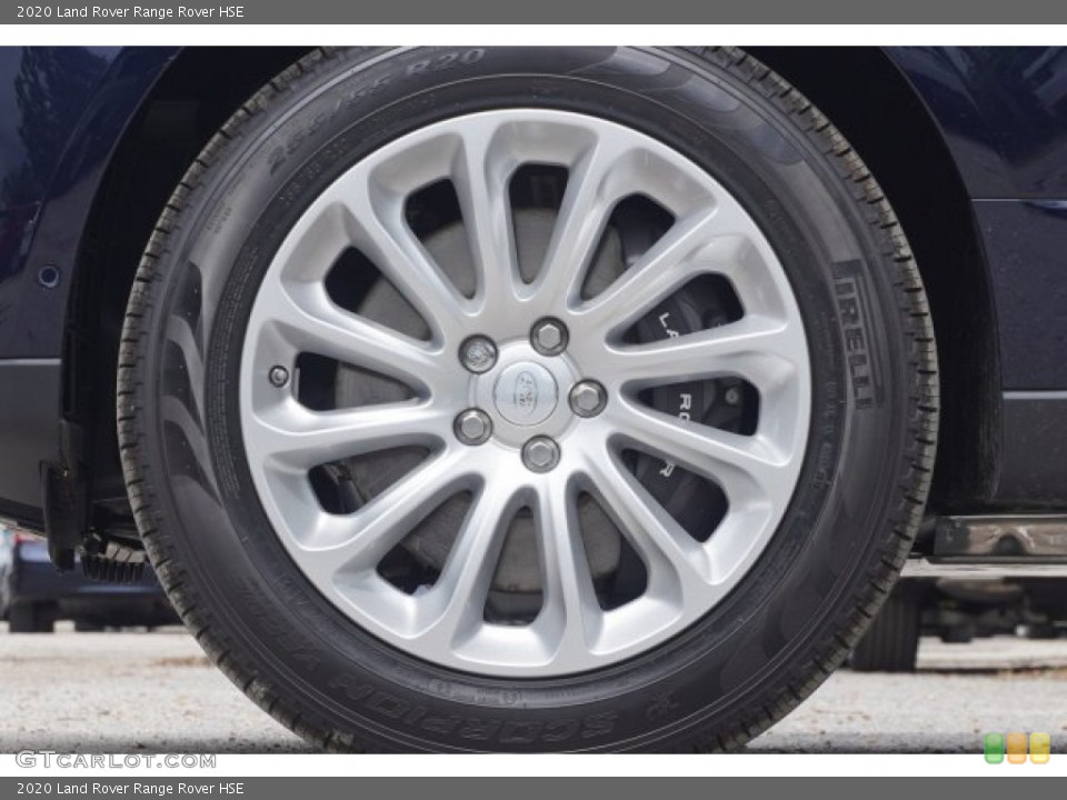 2020 Land Rover Range Rover HSE Wheel and Tire Photo #135256469