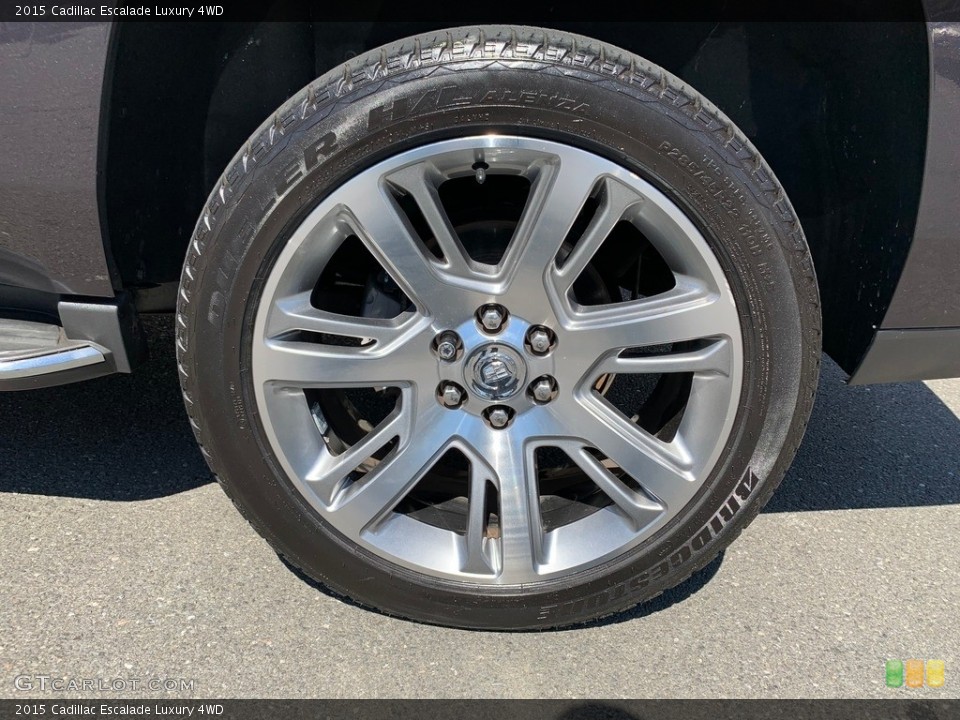 2015 Cadillac Escalade Luxury 4WD Wheel and Tire Photo #135261065
