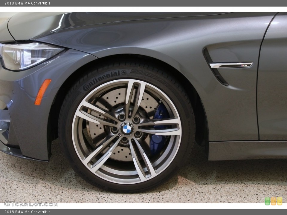 2018 BMW M4 Convertible Wheel and Tire Photo #135269667