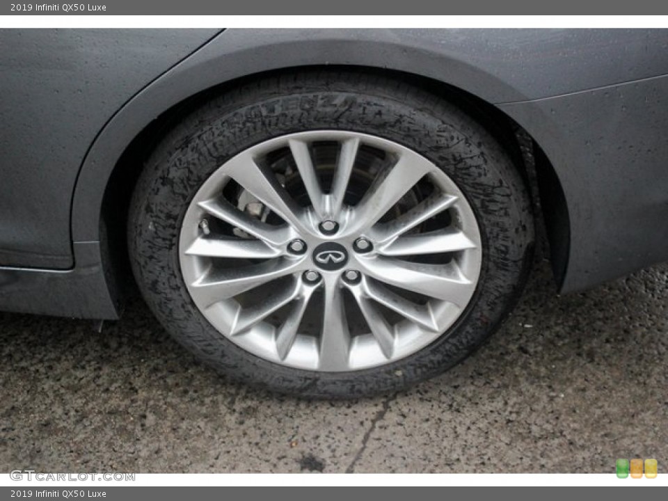 2019 Infiniti QX50 Luxe Wheel and Tire Photo #135279168