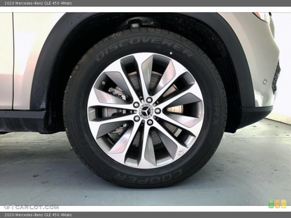 2020 Mercedes-Benz GLE 450 4Matic Wheel and Tire Photo #135282024