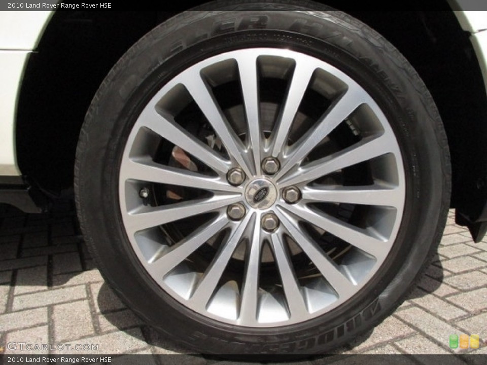 2010 Land Rover Range Rover HSE Wheel and Tire Photo #135301907
