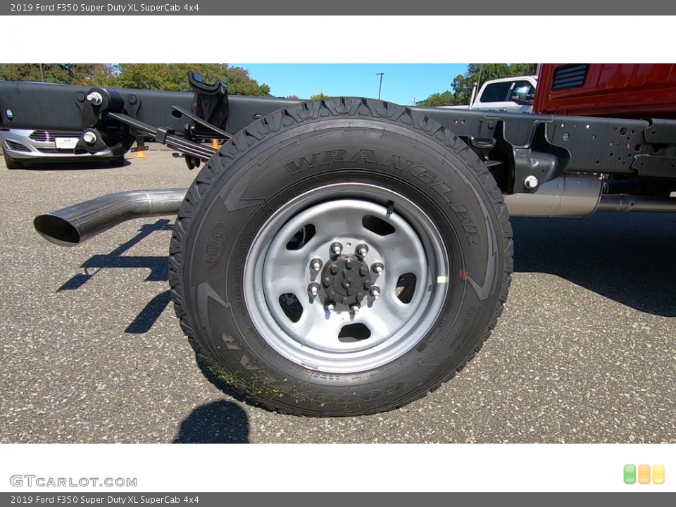 2019 Ford F350 Super Duty XL SuperCab 4x4 Wheel and Tire Photo #135306862