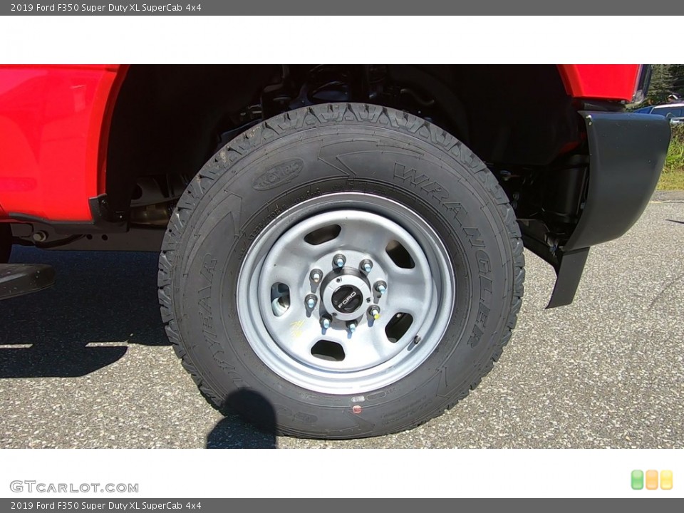 2019 Ford F350 Super Duty XL SuperCab 4x4 Wheel and Tire Photo #135306964