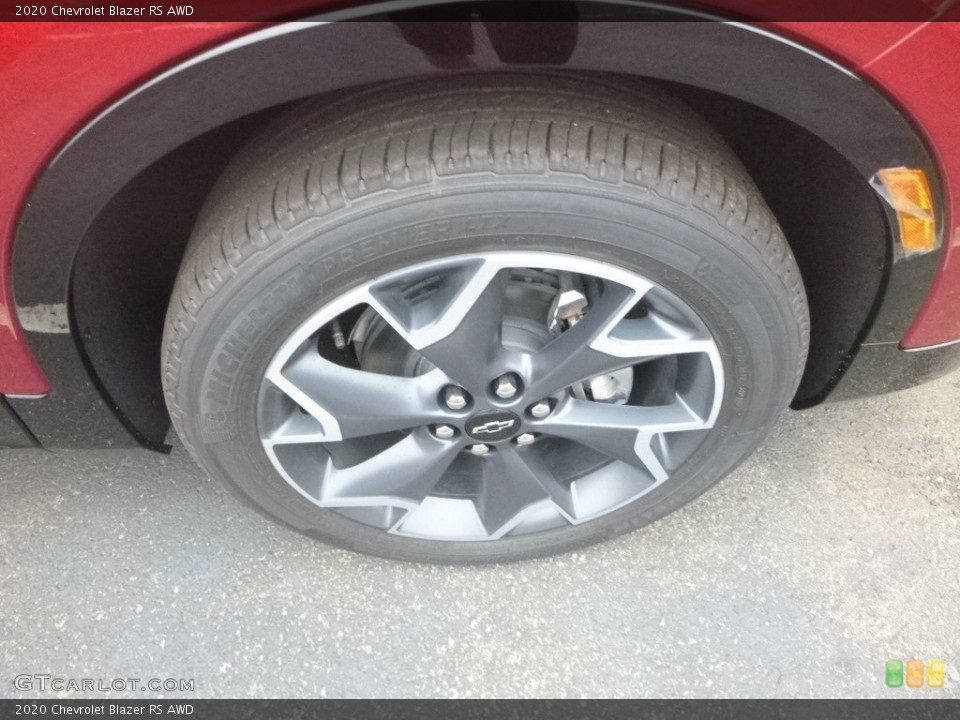 2020 Chevrolet Blazer RS AWD Wheel and Tire Photo #135317353