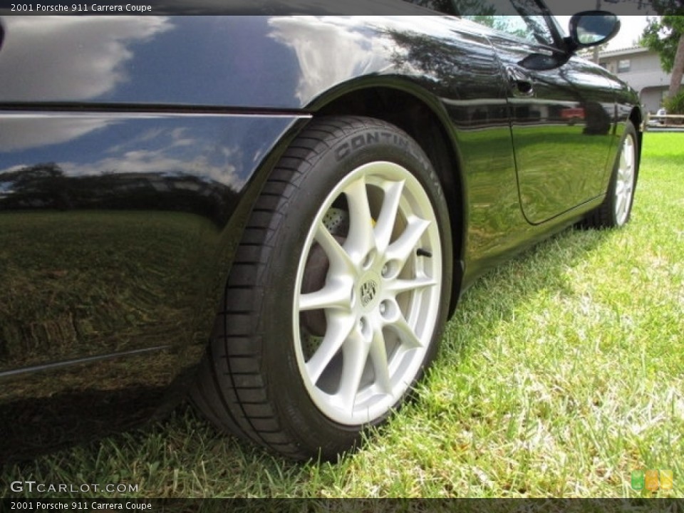 2001 Porsche 911 Carrera Coupe Wheel and Tire Photo #135326365