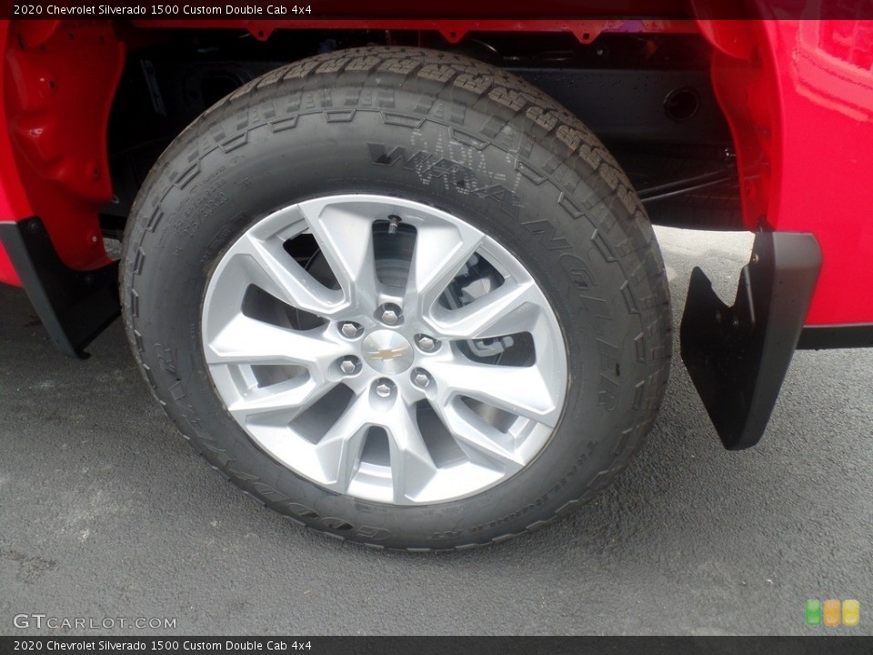 2020 Chevrolet Silverado 1500 Custom Double Cab 4x4 Wheel and Tire Photo #135327910