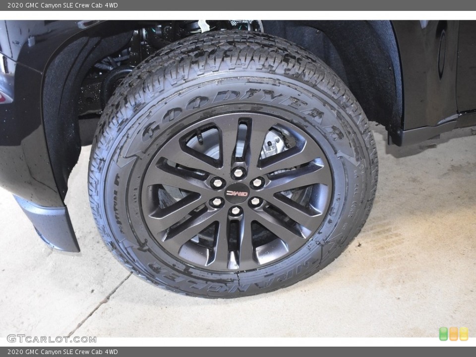 2020 GMC Canyon SLE Crew Cab 4WD Wheel and Tire Photo #135330616