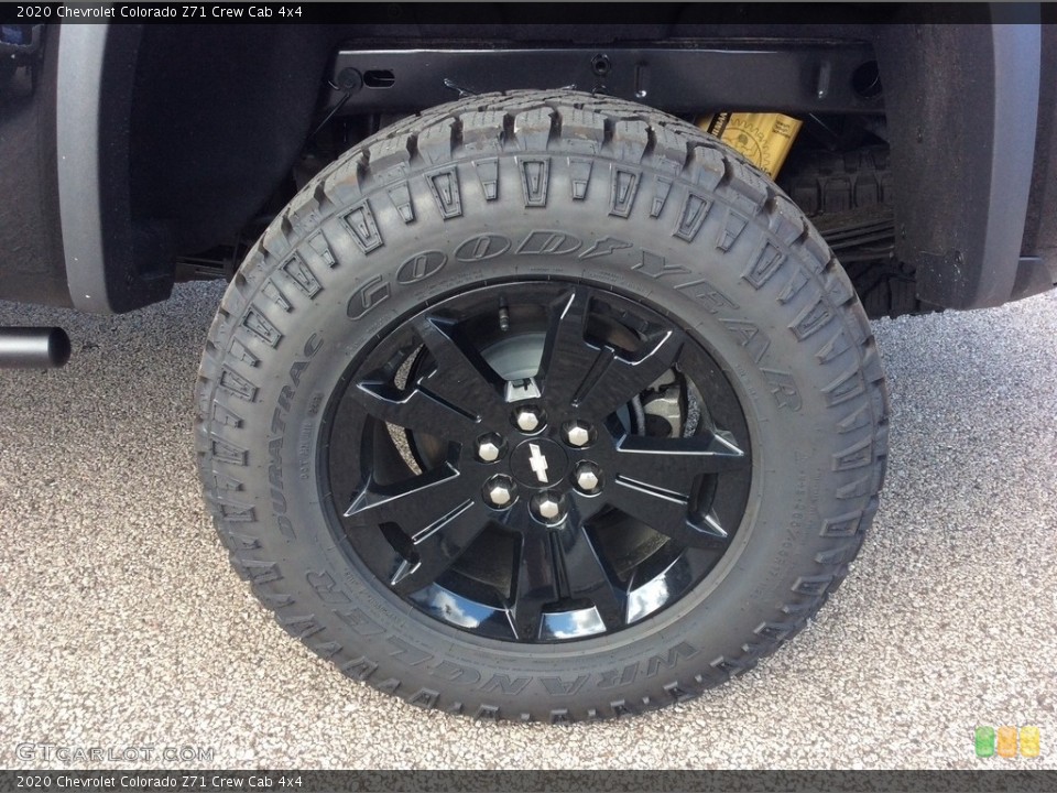 2020 Chevrolet Colorado Z71 Crew Cab 4x4 Wheel and Tire Photo #135338014