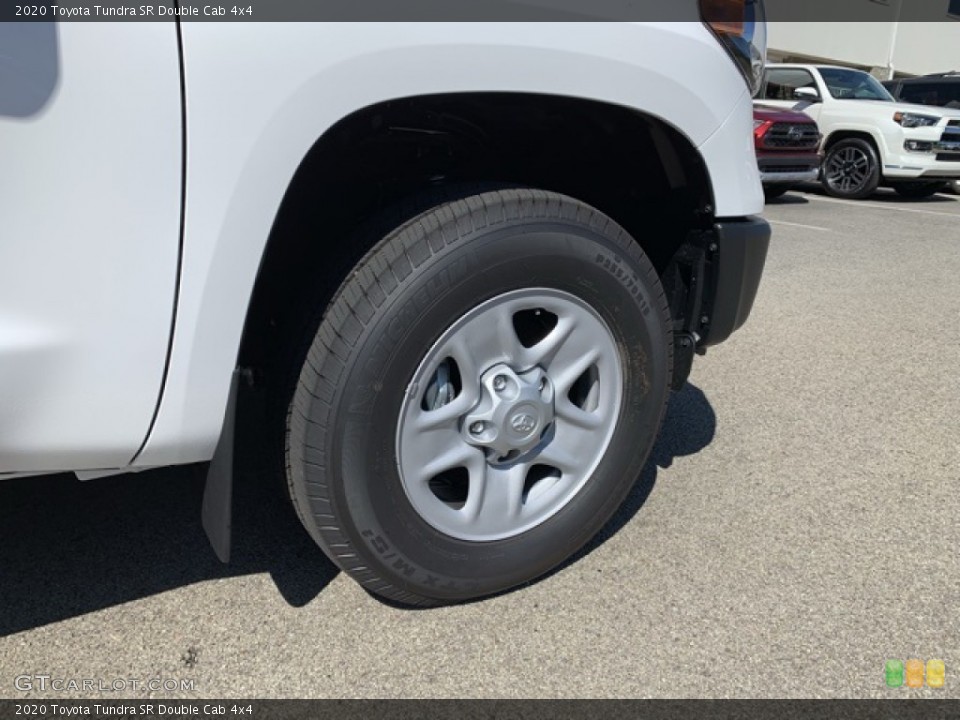 2020 Toyota Tundra SR Double Cab 4x4 Wheel and Tire Photo #135356612