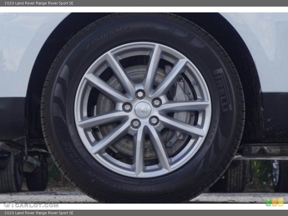 2020 Land Rover Range Rover Sport SE Wheel and Tire Photo #135371954