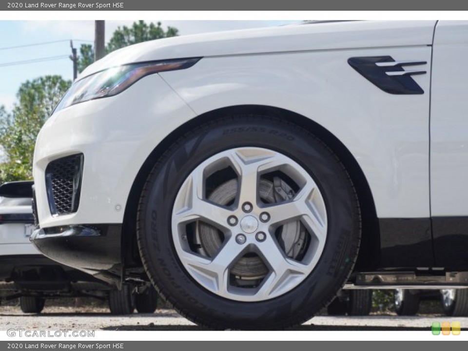 2020 Land Rover Range Rover Sport HSE Wheel and Tire Photo #135375191