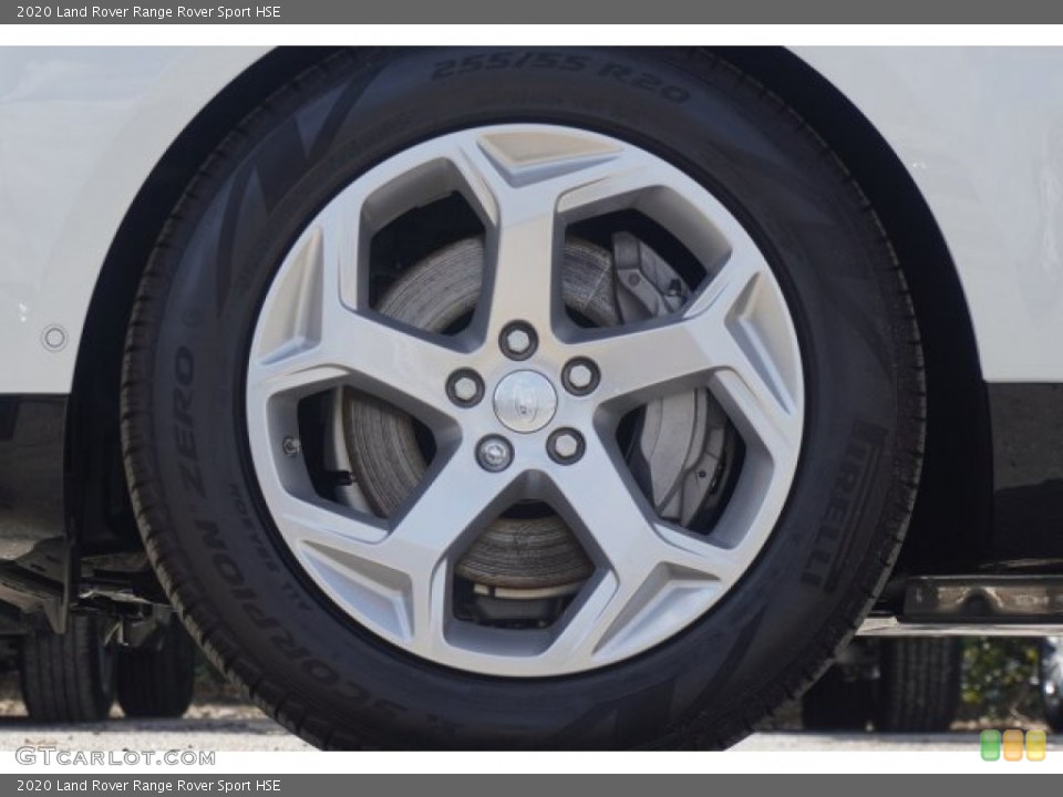 2020 Land Rover Range Rover Sport HSE Wheel and Tire Photo #135375251